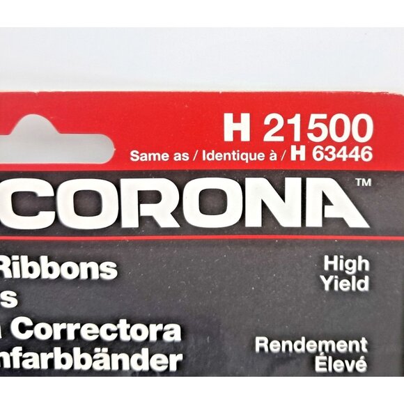 Smith Corona Correction Ribbons-H 21500-Qty 5 Plus Porelon Correction Tape - Picture 4 of 11